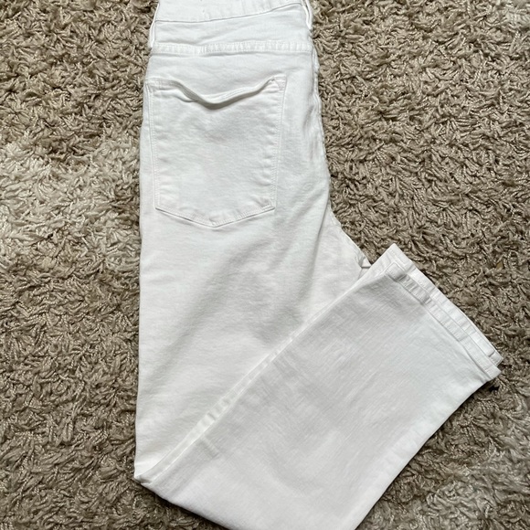 Frame Jeans white Le High Straight Jeans size 30 - Picture 6 of 11